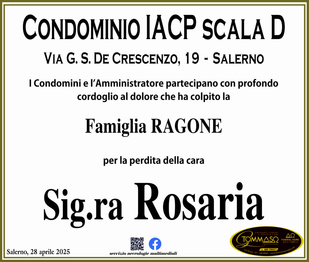GNAZZO ROSARIA CONDOMINIO