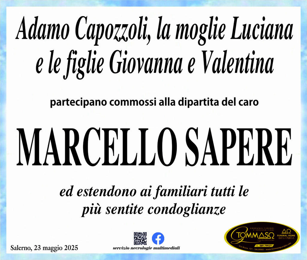 SAPERE MARCELLO CAPOZZOLI