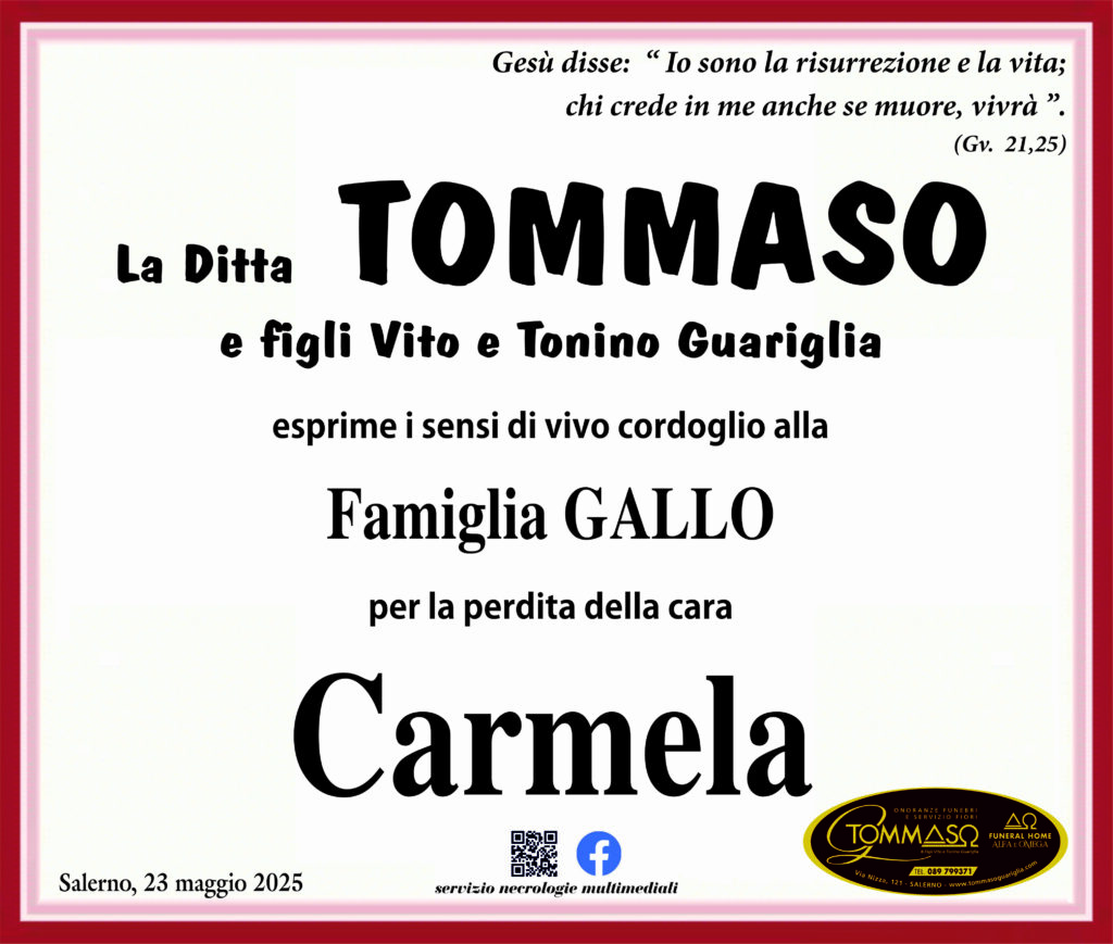 GALLO CARMELA TOMMASO GUARIGLIA