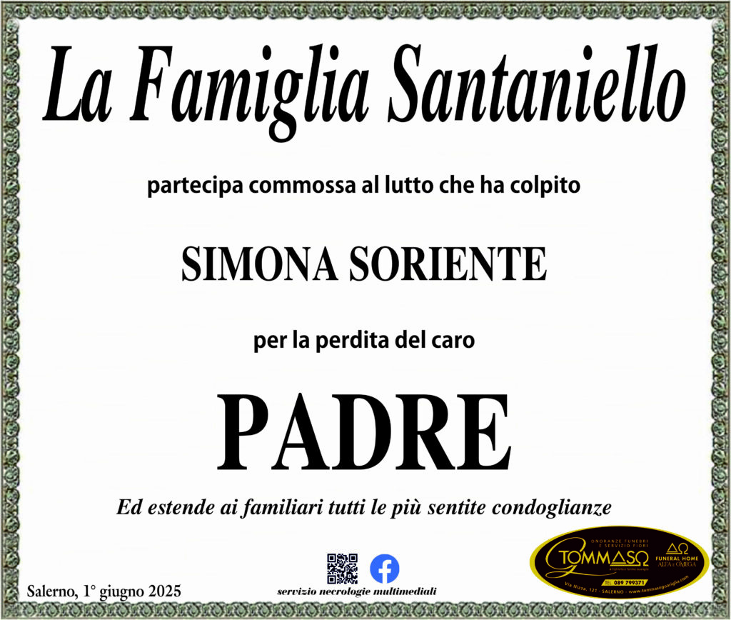 SORIENTE RAFFAELE FAMIGLIA SANTANIELLO